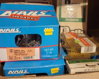 Box Of All Size Nails .Sold All Togther And We Have Lots More