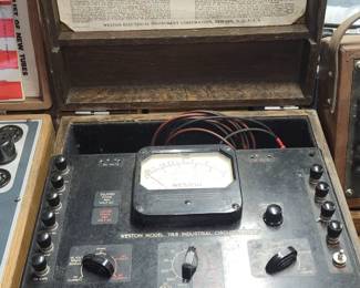 Vintage Industrial Circuit Tester ( Sold As Is )