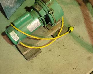 Working water transfer pump