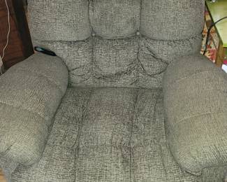 Electric Tan Recliner Works Great 