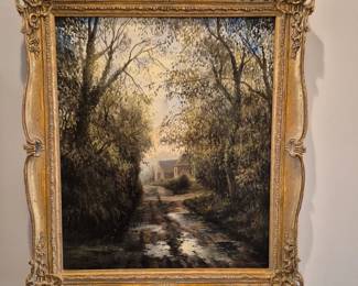 "Landscape" oil by Quence