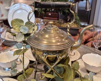 Vintage Teapot and China