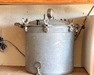 Vintage pressure cooker