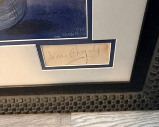 Marc Chagall signature