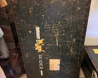 Vintage steamer trunk