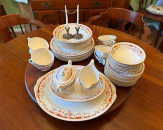 Set 1950's Homer Laughlin Georgian Eggshell China