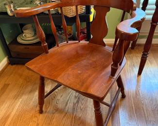 Set, 6 Temple Stuart dining armchairs