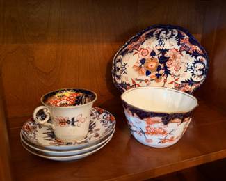 Antique Royal Crown Derby, Coalport and Minton porcelain