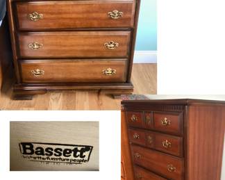 *PRE-SALE ITEM - Bassett Dresser is 36 inches Wide x 18 inches Deep x 47 inches Tall has 5 drawers $85.
Located on the Main Floor No Steps. 
