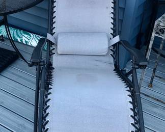 PRE-SALE ITEM - Folding Lounge Chair $20