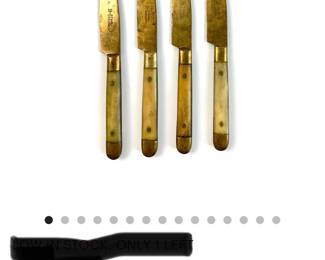 9 of these antique German Bronze knives 