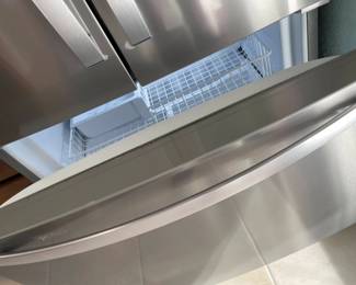 incredible kitchen appliance package for less than $2k -- french door fridge, standard fridge, stove, dishwasher, two sinks.