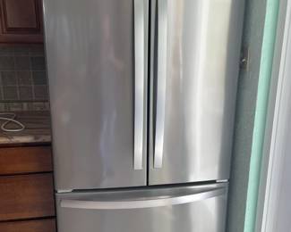 incredible kitchen appliance package for less than $2k -- french door fridge, standard fridge, stove, dishwasher, two sinks.