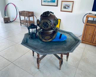 reproduction diving helmet