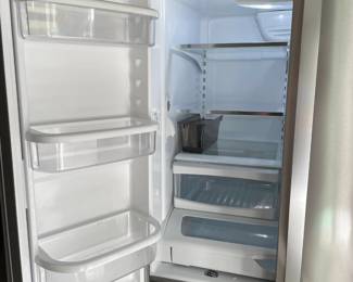 incredible kitchen appliance package for less than $2k -- french door fridge, standard fridge, stove, dishwasher, two sinks.