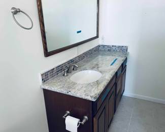 beautiful kraftsmaid bathroom vanity and marble top with koler sink