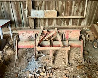 Tractor mount rotary tiller