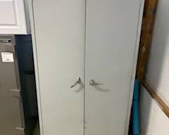 Metal Garage Storage Cabinets X 2
