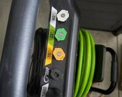 Pressure washer options'