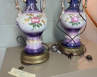 Early Lamps -- 1940's 