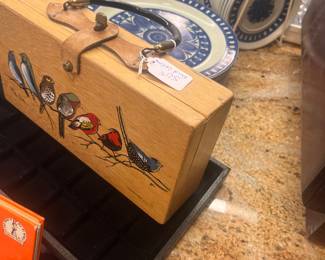 Enid Collin’s handbag