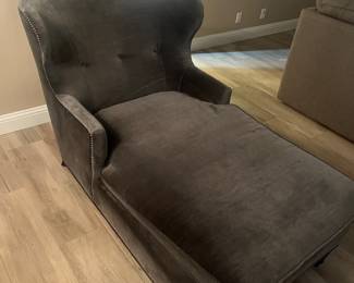 Crate and barrel chaise