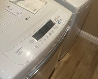 Lg washer and dryer