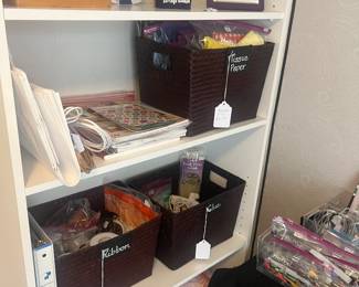 Quilting books , thread fabric 