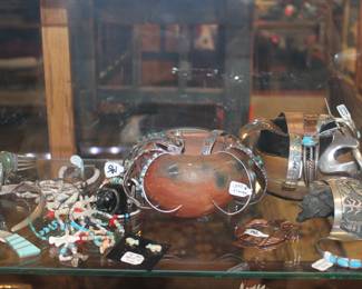 Native American Sterling Turquois bracelets                    Not 50% off 