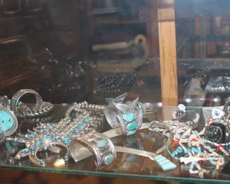 Native American Squash Blossom Stunning Bracelets   Not 50% off