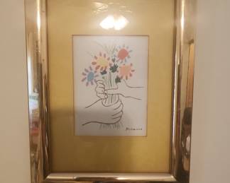 Pablo Picasso "Bouquet of Peace" Lithograph Print