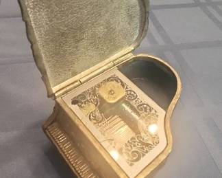 Vintage Grand Piano Music Box - Japan