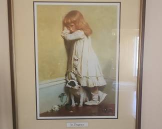 In Disgrace Print by Charles Burton Barber