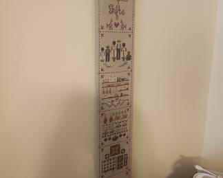 "Simple Gifts" Cross-Stitch Sampler by Told In A Garden