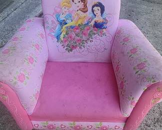 Delta Children Disney Princess Upholstered Chair