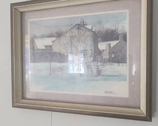 Late for Supper by Frank M. Hamilton Gouache Painting