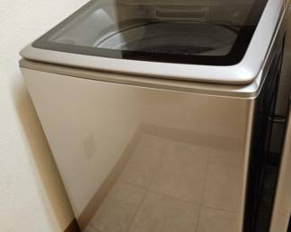 Samsung Clothes Washer, Top Load in Stainless