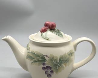 Pfaltzgraff Jamberry Stoneware Teapot