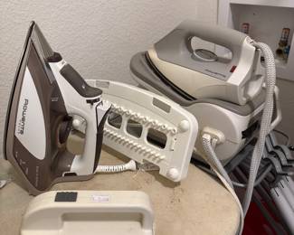 Rowena iron, Rowena Presaure Iron & Steamer w ironing board 