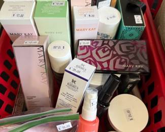 Mary Kay, Kiehl's, assorted skin care