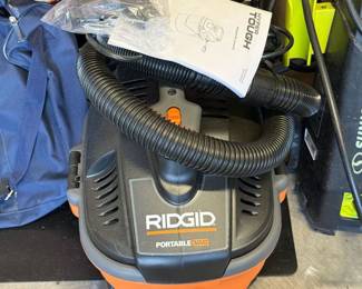 Ridgid portable vac