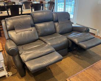 $1,200, Matching 3 Set (Chair, Loveseat, Sofa) powered recliners. Cabella series.. Originally purchased from Raynour & Flanagan for $8500