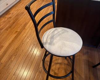$50- 2 Mainstay Counter stools 