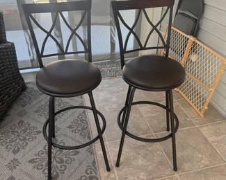 $50 - Matching Pair of Bar Stools.