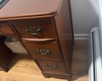 $200 - Mid Century Hardwood Desk (Light Wear)