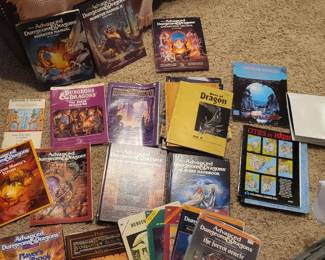 Dungeons and dragons books
