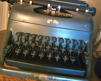 small vintage typewriter