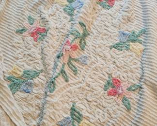 Chenille bedspread 