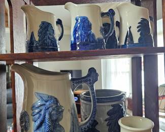 Sleeping Indian pottery