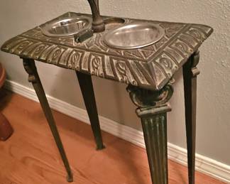 Art Deco floor ashtray 